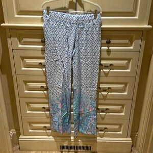 Lily Pulitzer Beach Pants Size M (matching shirt avail)